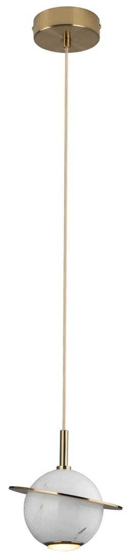 Kontrola Přívěsek světla Max Light Uranos P0413 bílá zlatá mramor 16 cm Přívěsek světla Max Light Uranos P0413 bílá zlatá mramor 16 cm