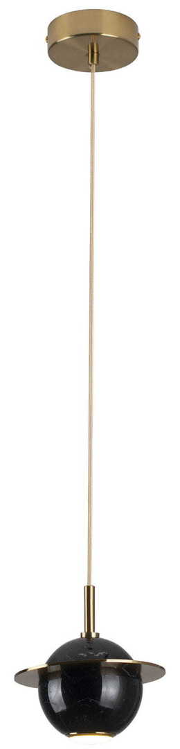 Kontrola Závěsné svítidlo Max Light Uranos P0414 černo-zlaté 16 cm LED 5W mramor Závěsné svítidlo Max Light Uranos P0414 černo-zlaté 16 cm LED 5W mramor