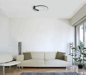 Plafon Max Light Velvet C0198 černý LED 38W 60 cm small 1