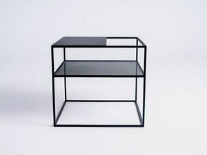 Konferenční stolek MATRIX METAL 50 - černý small 0