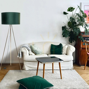 Stojací lampa Zuma Line INGA H06-GD-GR – zelená a zlatá, E27, 155 cm small 1