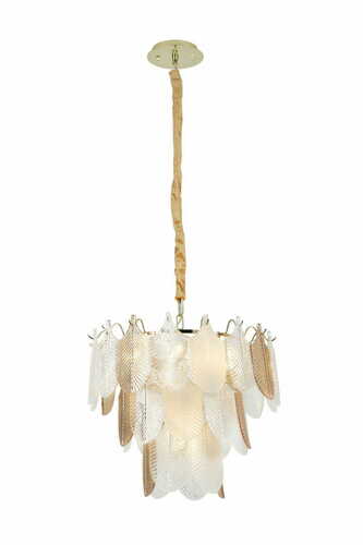 Kontrola Závěsné svítidlo Max Light Arwena P0417 7xE14 zlaté 50 cm
