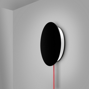 Nástěnné LED svítidlo ZAHO LUNA WL3 černé 7 W 2700 K small 0