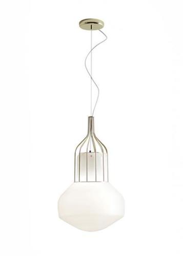 Kontrola Závěsná lampa Fabbian Aérostat 33cm - pokovená mosaz - F27A11 19