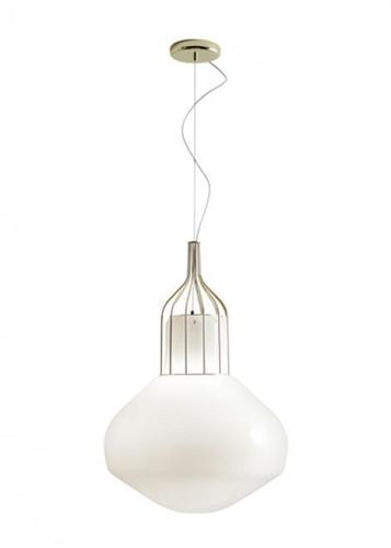 Kontrola Závěsná lampa Fabbian Aérostat 43 cm - pokovená mosaz - F27A13 19