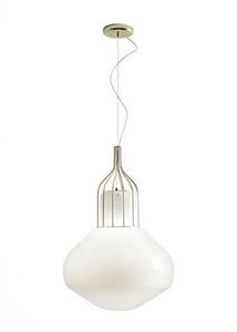 Závěsná lampa Fabbian Aérostat 43 cm - pokovená mosaz - F27A13 19 small 0