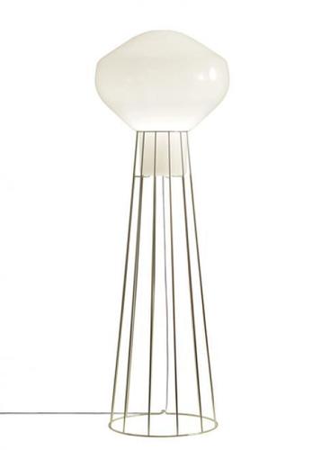 Kontrola Stojací lampa Fabbian Aérostat 43cm - pokovená mosaz - F27C03 19