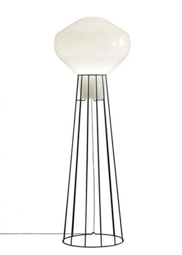 Kontrola Stojací lampa Fabbian Aérostat - černý chrom - F27C03 24