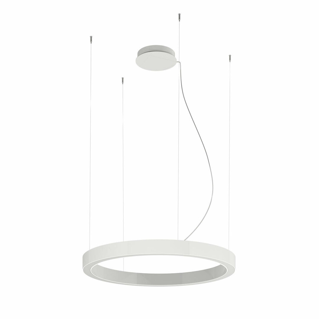 ALFREDO 700 / U závěsné LED PHILIPS LV 49,1W / 7716lm / 4000K / TD, 230V, stříbrný hliník (lesk) RAL 9006