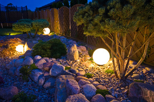 LUNA BALLS Sada zahradních koulí 20/30/40 cm – LED E27, odolné proti UV záření small 2