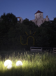 LUNA BALLS Sada zahradních koulí 20/30/40 cm – LED E27, odolné proti UV záření small 10