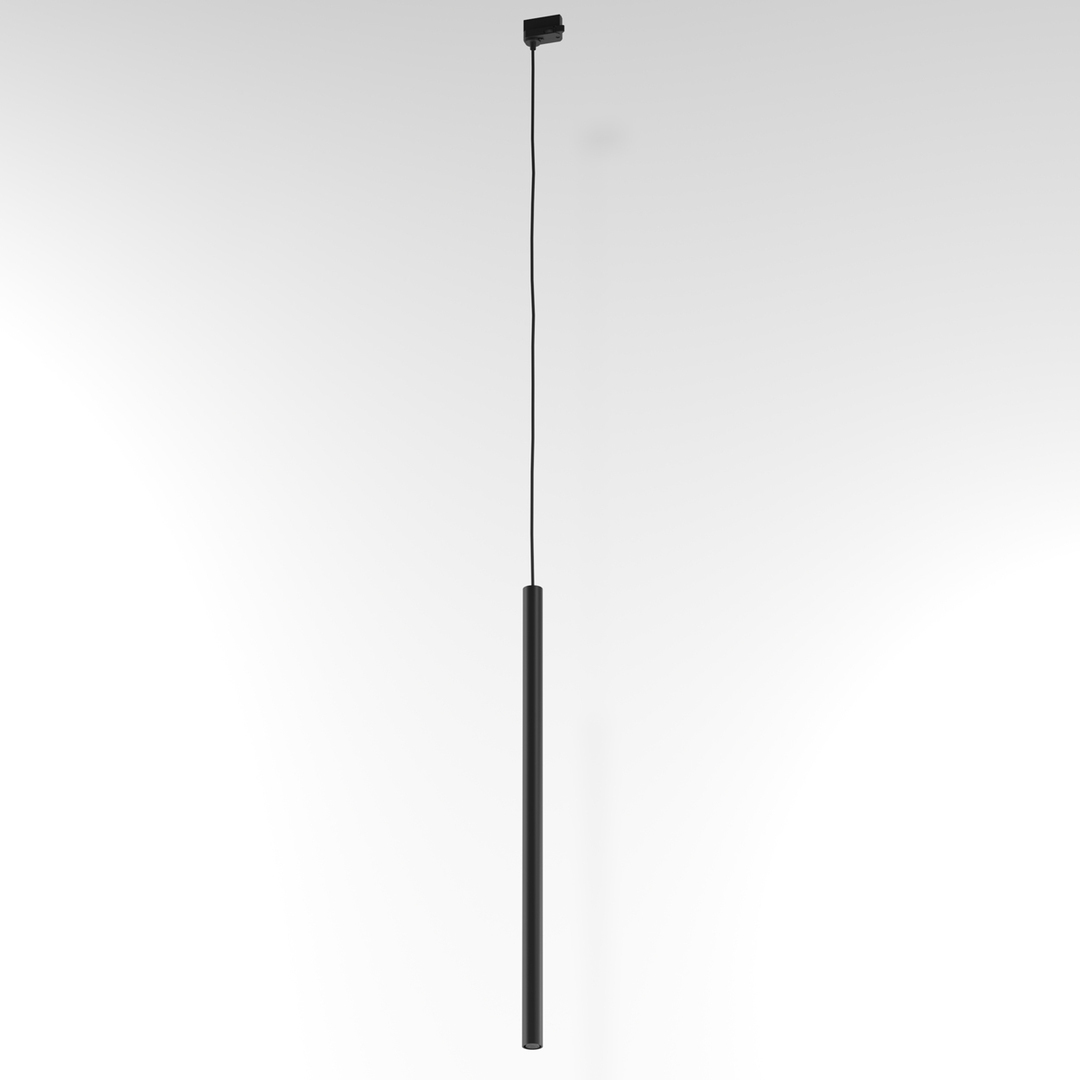 Závěsná dráha NER 400, max. 1x2,5W, G9, 230V, černý vodič, černý (mat) RAL 9017