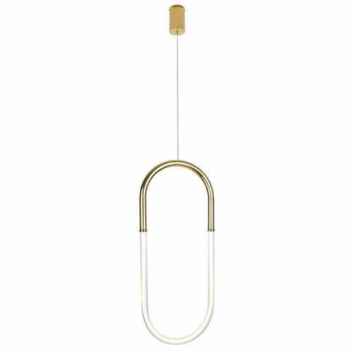 Kontrola Přívěsek světla Max Light Olivia P0429D zlatý 33 cm LED 15W