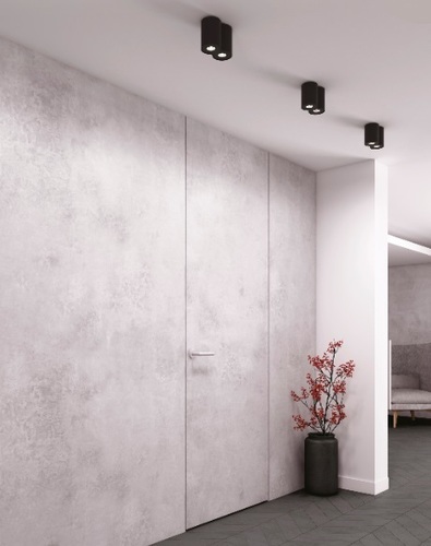 Kontrola Černé kovové stropní svítidlo Max Light Basic Round II BK C0086 2×GU10