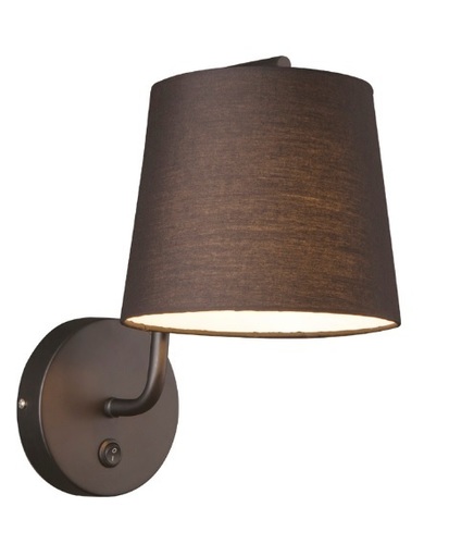 Kontrola Nástěnné světlo Max Light Chicago W0194 černé 1x40W 32 cm