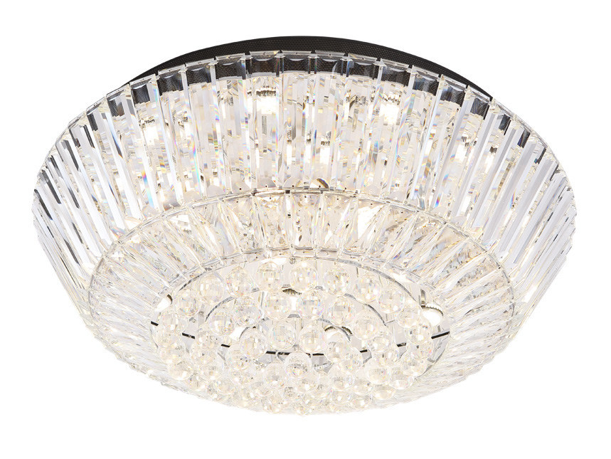 Kontrola Plafon Max Light Chopin Big C0132 chrom kryształowy 100 cm Plafon Max Light Chopin Big C0132 chrom kryształowy 100 cm