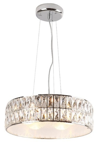 Kontrola Závěsné svítidlo Max Light Diamante P0238 chrom 6x G9 46 cm