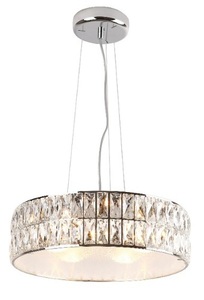 Závěsné svítidlo Max Light Diamante P0238 chrom 6x G9 46 cm small 0