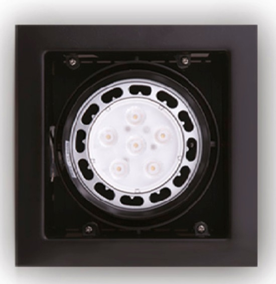 Kontrola Zapuštěné svítidlo Max Light Matrix H0048 černé AR111 1x50W Zapuštěné svítidlo Max Light Matrix H0048 černé AR111 1x50W