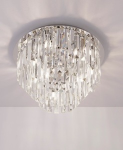 Plafon Max Light Monaco C0136 chrom sklo kov 9xG9 42 cm small 0