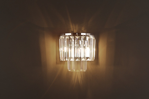 Nástěnné svítidlo Max Light Monaco W0209 chrom 2x40W sklo kov small 0