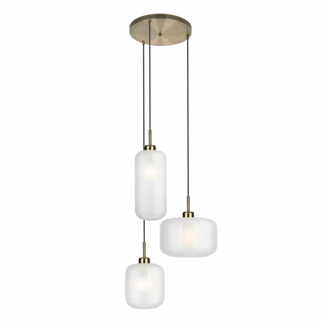 Kontrola Přívěsné světlo Max Light Smooth P0451 zlaté 3xE27 155 cm Přívěsné světlo Max Light Smooth P0451 zlaté 3xE27 155 cm