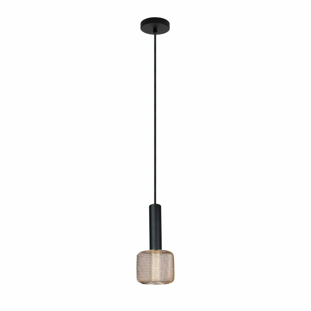 Kontrola Závěsné svítidlo Max Light Mesh P0438 zlaté černé LED 5W 9 cm Závěsné svítidlo Max Light Mesh P0438 zlaté černé LED 5W 9 cm