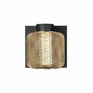 Nástěnné svítidlo Max Light Mesh W0293 zlaté 12 x 12 cm small 0
