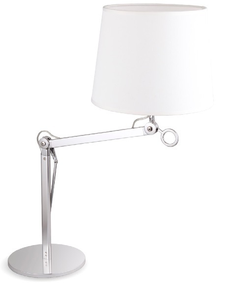 Kontrola Podlahová lampa Max Light Terra F0005 hliník bílé stínítko E27 40 cm Podlahová lampa Max Light Terra F0005 hliník bílé stínítko E27 40 cm