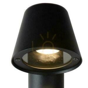 Venkovní sloupek Lucide Dingo antracit 70 cm LED IP44 4,5 W GU10 14881/70/30 small 4