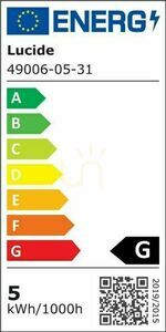 Venkovní sloupkové světlo Lucide Dingo bílé LED 70 cm IP44 14881/70/31 small 6