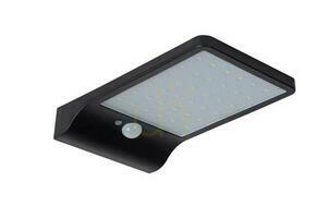 Solární venkovní nástěnné svítidlo Lucide BASIC černé LED 3W 380lm 2700K IP44 se senzorem 22862/04/30 small 1