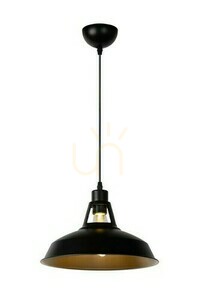 Závěsné svítidlo Lucide BRASSY/BIS černé kovové vintage E27 31 cm 43401/31/30 small 0