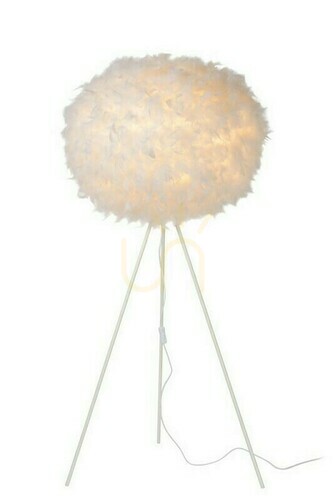 Kontrola Stojací lampa Lucide GOOSY bílá 142 cm E27 60 W 71767/50/31