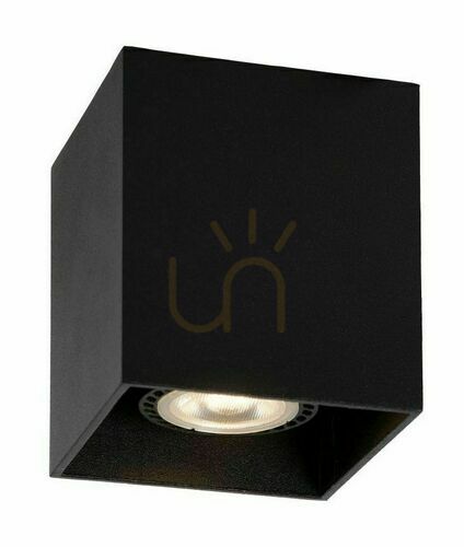 Kontrola Downlight Lucide BODI černý GU10 1x50W IP20 LED stmívatelný 09101/01/30