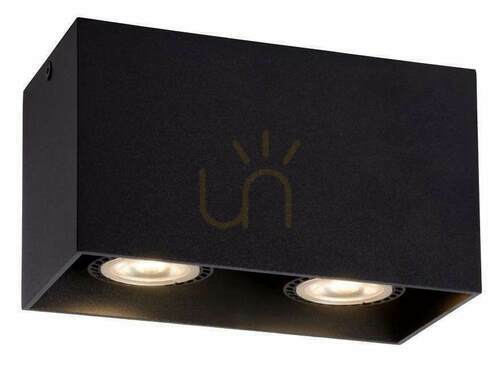 Kontrola Zapuštěné svítidlo Lucide BODI černé 2xGU10 LED CCT 50W IP20