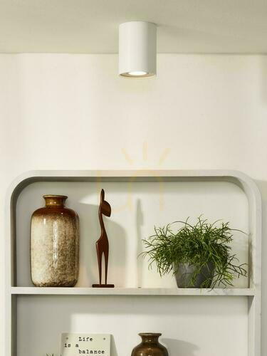 Kontrola Downlight Lucide Tube 22952/01/31 bílý GU10 1x50W