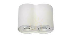 Přisazené stropní bodové svítidlo Lucide TUBE bílé, 2×GU10, 22952/02/31 small 1