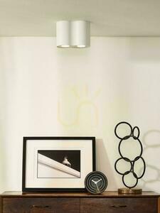 Přisazené stropní bodové svítidlo Lucide TUBE bílé, 2×GU10, 22952/02/31 small 2