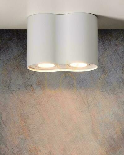 Kontrola Downlight Lucide TUBE bílý GU10 2x50W 22952/02/31
