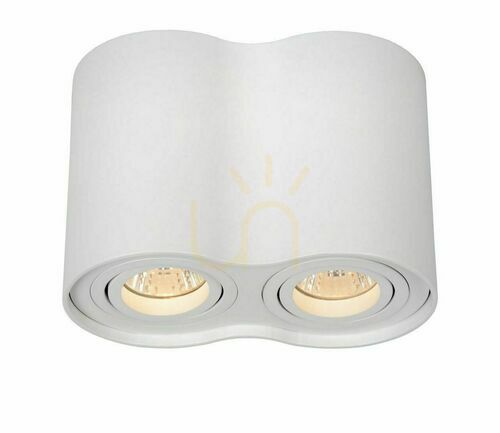 Kontrola Downlight Lucide TUBE bílý GU10 2x50W 22952/02/31