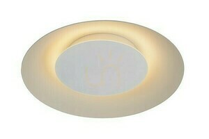 Bílé stropní LED svítidlo Lucide FOSKAL 79177/12/31 12 W 900 lm 2700 K Ø34,5 cm small 0