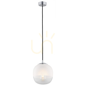 Závěsná lampa Argon Baltimore opálová, transparentní, chrom, E27, 4676 small 0
