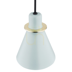 Závěsná lampa Argon BEVERLY matná modrá mosaz E27 4682 small 3