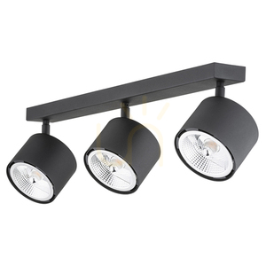 Stropní svítidlo ARGON CLEVLAND 3xGU10 černé 6101 BZ small 2