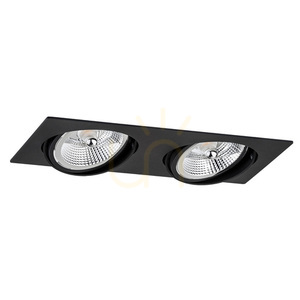 Zapuštěné svítidlo ARGON OLIMP PLUS 2x GU10 černá struktura 1047 BZ small 1