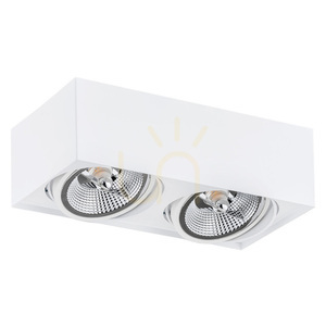Stropní svítidlo ARGON Rodos Plus 2x GU10 bílá struktura 1048 BZ small 1