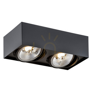 Stropní svítidlo ARGON Rodos Plus černé, GU10, 2x1W, 300 mm, 1049 BZ small 0
