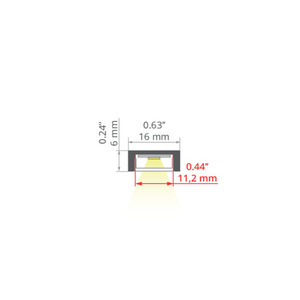 LED profil 16mm MICRO-PLUS Stříbrný eloxovaný e6-k1 1m 3 LED profil 16mm MICRO-PLUS Stříbrný eloxovaný e6-k1 1m small 3