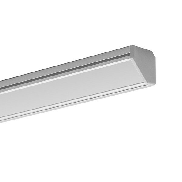 Náhled LED úhlový profil 45-16 Stříbrný elox e6-k1 2m LED úhlový profil 45-16 Stříbrný elox e6-k1 2m